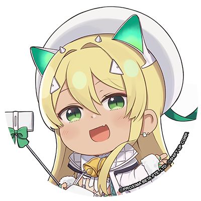 1girl, animal_ears, bell, blonde_hair, earrings, fake_animal_ears, fang, fur-trimmed_jacket