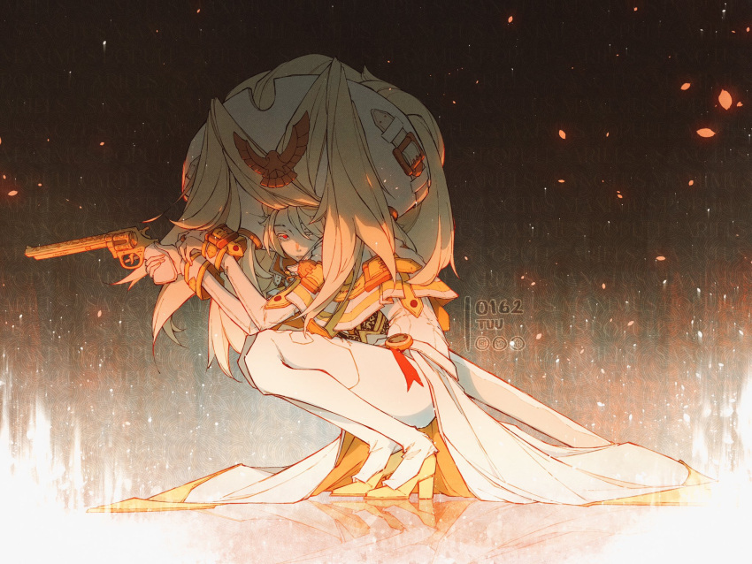 0162_tuu, 1girl, ariels, blonde_hair, covered_mouth, eyelashes, guilty_gear, guilty_gear_xrd