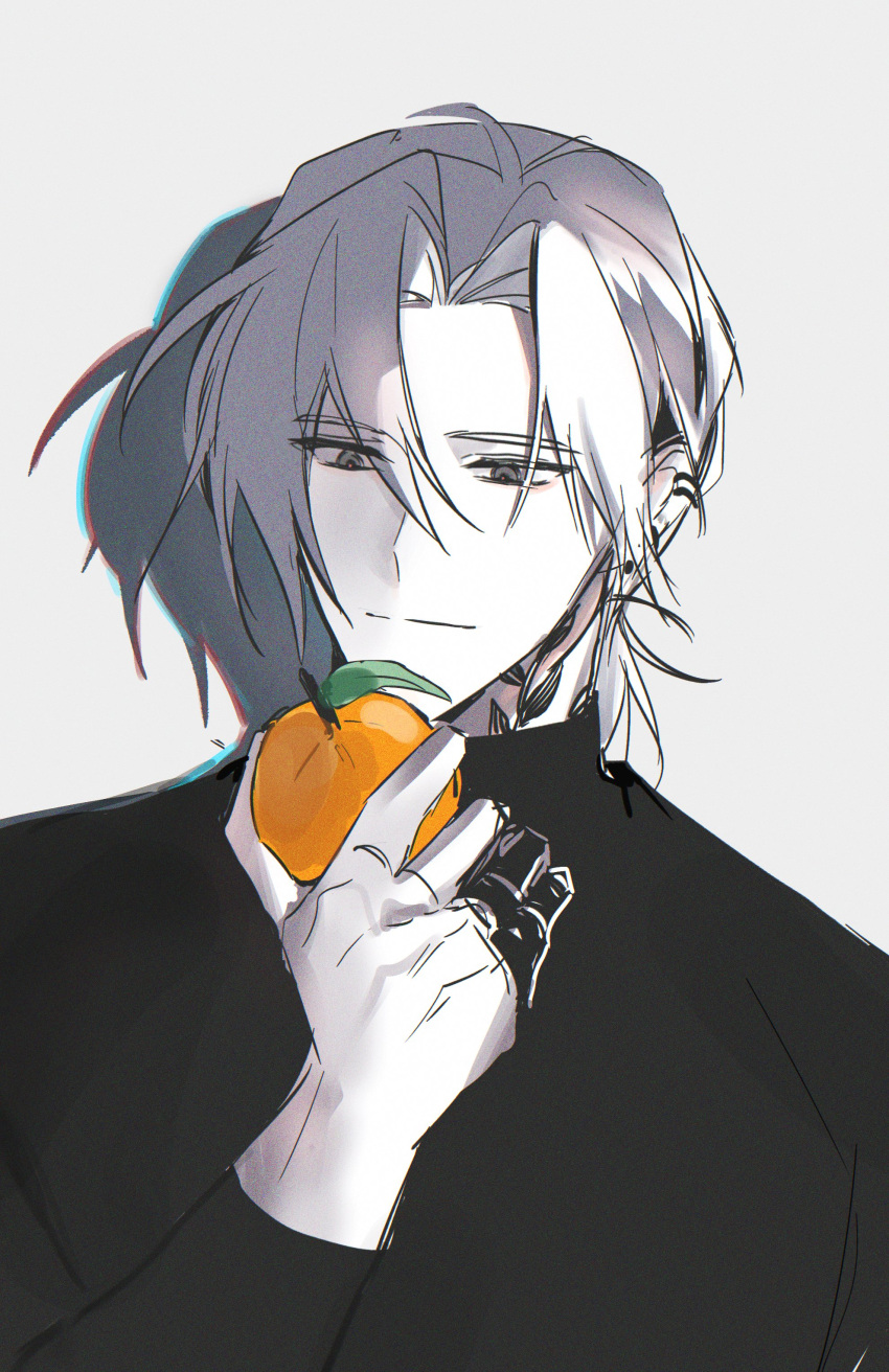 1boy, 8enthopelagic, absurdres, chromatic_aberration, closed_mouth, commentary_request, eoduun_badaui_deungbul-i_doeeo, film_grain