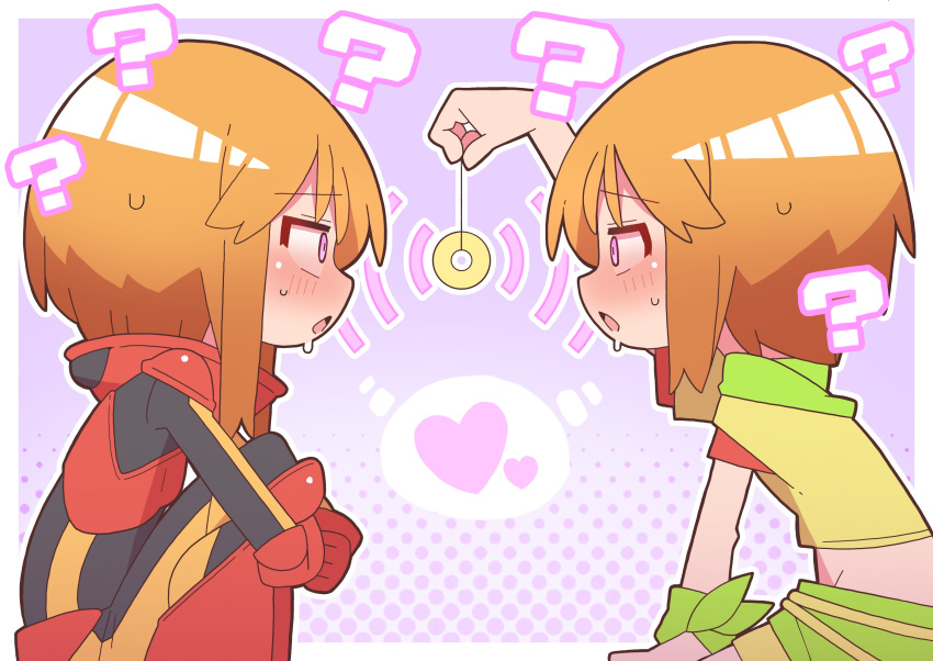 2girls, absurdres, black_bodysuit, blush, bodysuit, elpeo_puru, gundam, gundam_zz