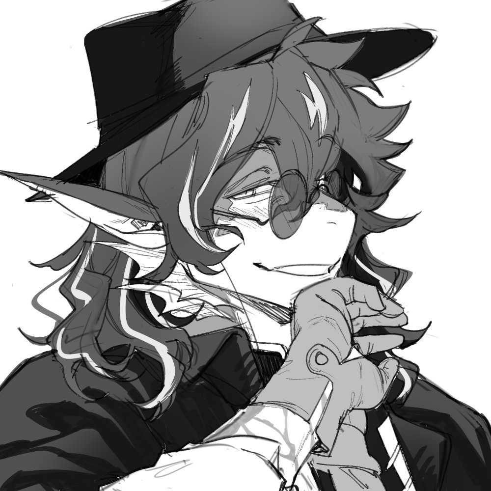 1boy, arknights, chenjuee, chinese_commentary, coat, dragon_boy, furry, furry_male