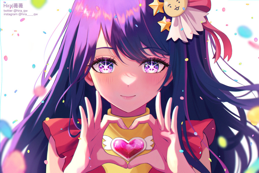 1girl, absurdres, artist_name, blurry, blurry_foreground, blush, brooch, closed_mouth