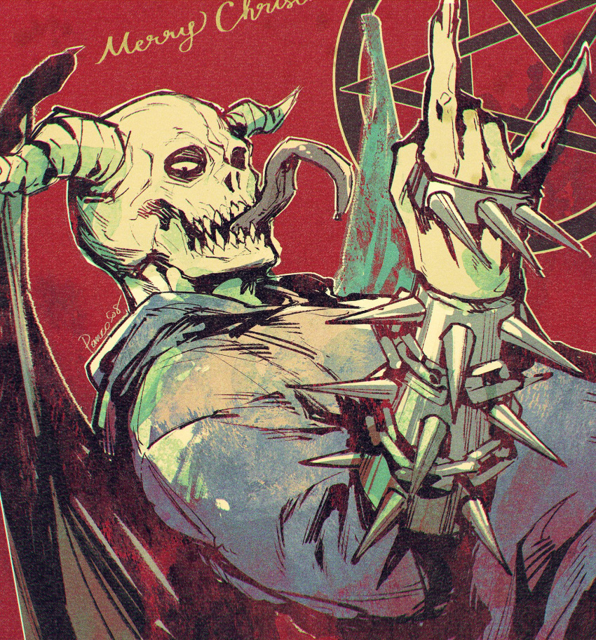 black_eyes, black_wings, blue_hoodie, bracelet, chidaruma, commentary, dorohedoro, highres