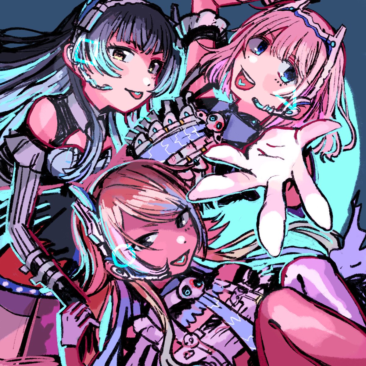 fuyuno_(ramentaro23), highres, idolmaster, idolmaster_shiny_colors, izumi_mei, mayuzumi_fuyuko, serizawa_asahi