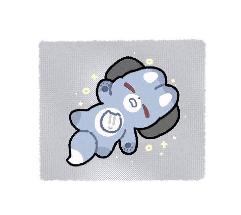 1boy, animal, animal_ears, animal_on_chest, bae_sejin, bbing_zzi, border, closed_eyes