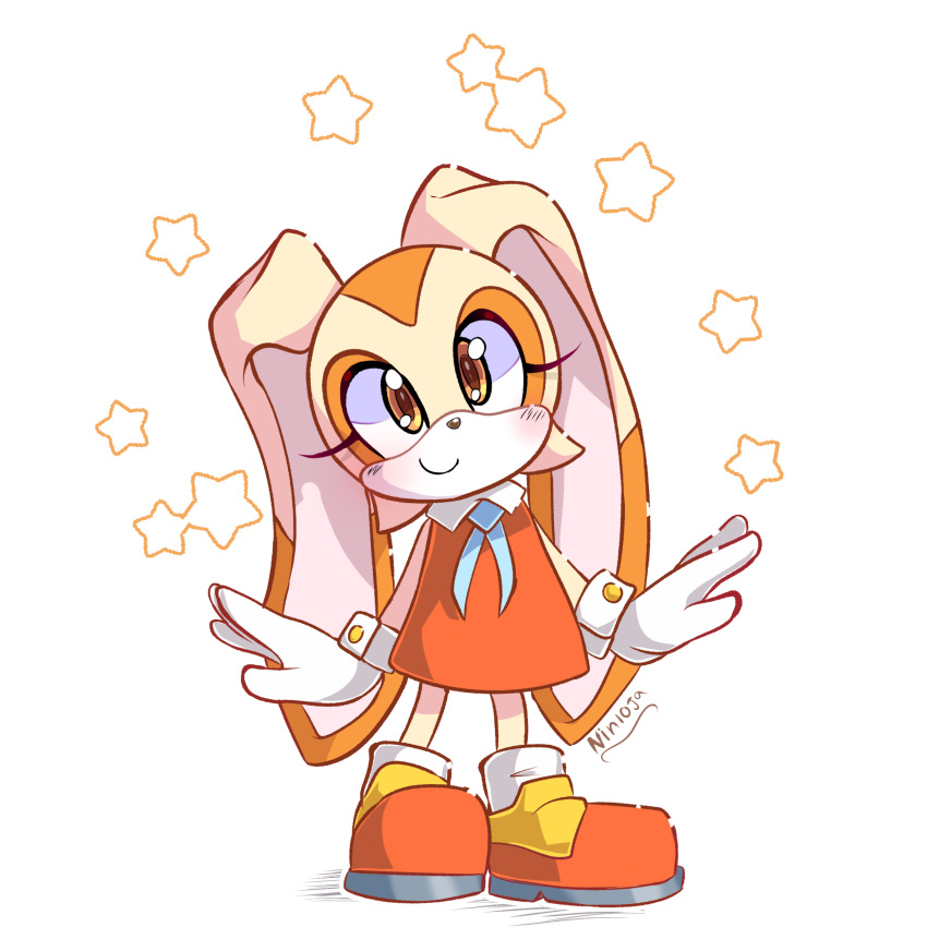 1girl, absurdres, animal_ears, animal_nose, artist_name, ascot, blue_ascot, blush