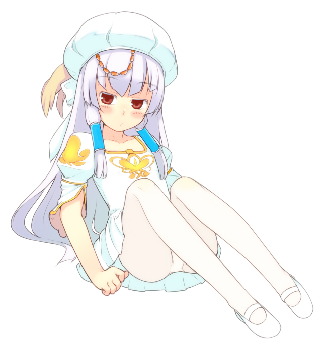 flat_chest, gutrune, hat, long_hair, mary_janes, meikyuu, no, oza_watto