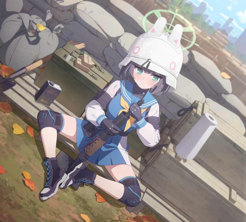 1girl, absurdres, animal_ears, artist_request, belt, belt_bag, black_armband, black_belt