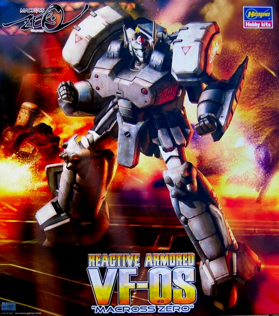 armor, battle, boxart, fire, hidetaka_tenjin, macross, macross_zero, mecha