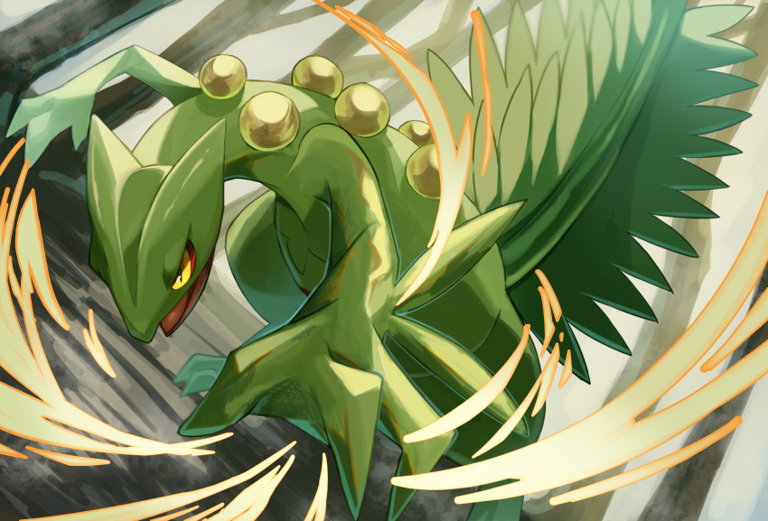 absurdres, ame_akira, commentary_request, day, highres, looking_down, no_humans, open_mouth