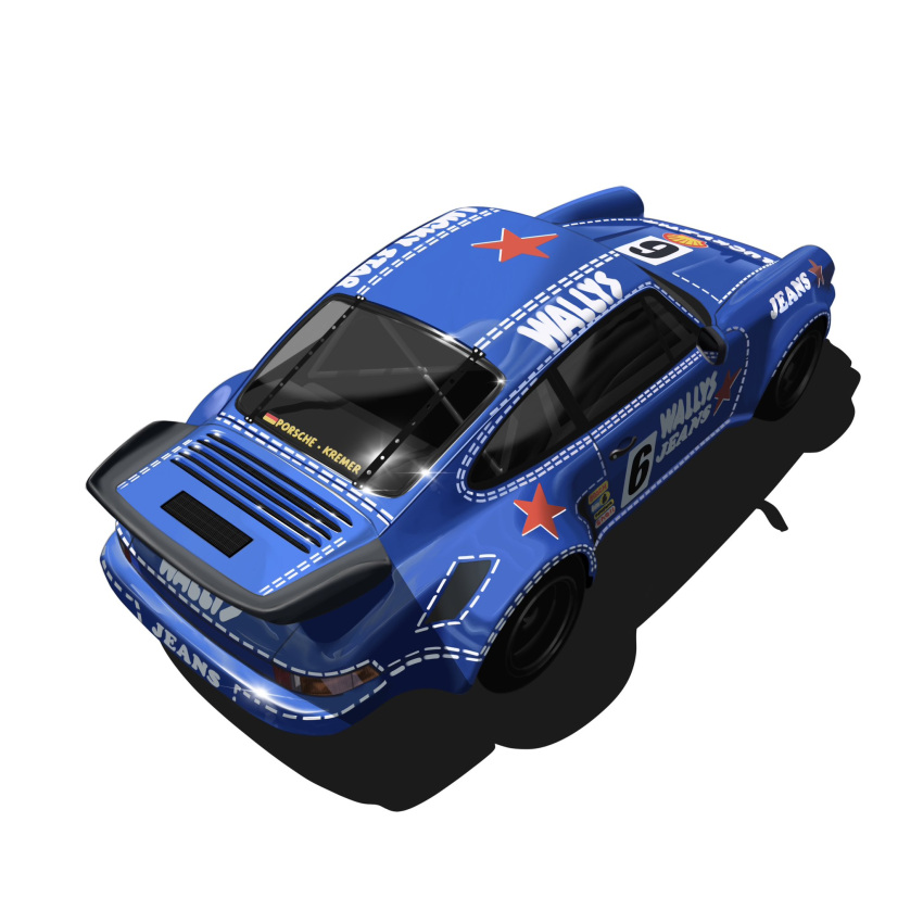 car, from_above, german_flag, highres, motor_vehicle, porsche_911, porsche_930, race_vehicle