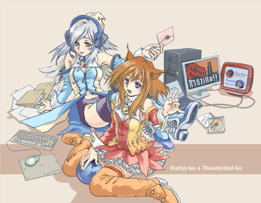 firefox, os-tan, tagme, thunderbird