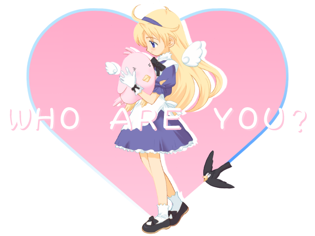 1girl, alice_(alicesoft), alicesoft, apron, artist_request, bird, black_bow, black_bowtie
