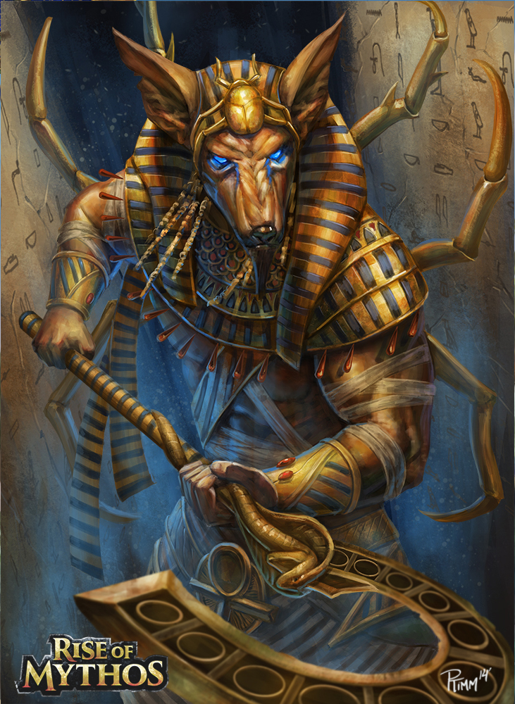 1other, andy_timm, animal_head, anubis_(mythology), artist_name, blue_eyes, commentary, copyright_name