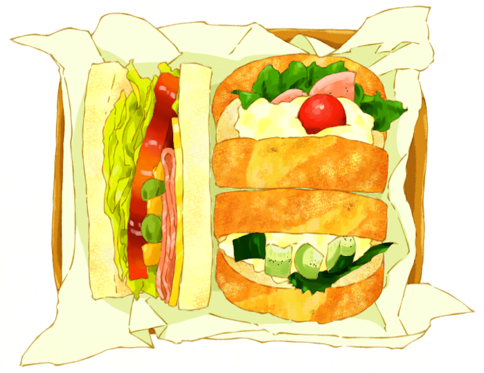 bread, cherry_tomato, cucumber, cucumber_slice, food, food_focus, haboban, lettuce