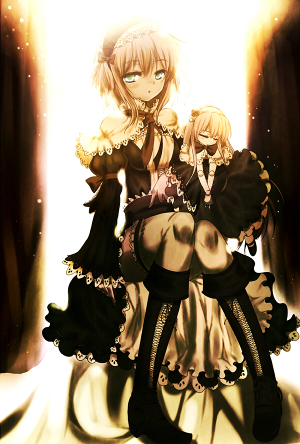 boots, doll, dress, gothic_lolita, lolita_fashion, mondo, solo, touhou