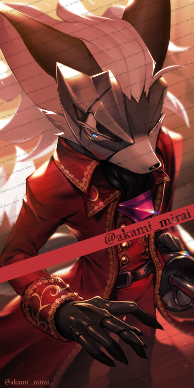 1boy, animal_ears, animal_nose, artist_name, belt, black_belt, black_gloves, blue_eyes