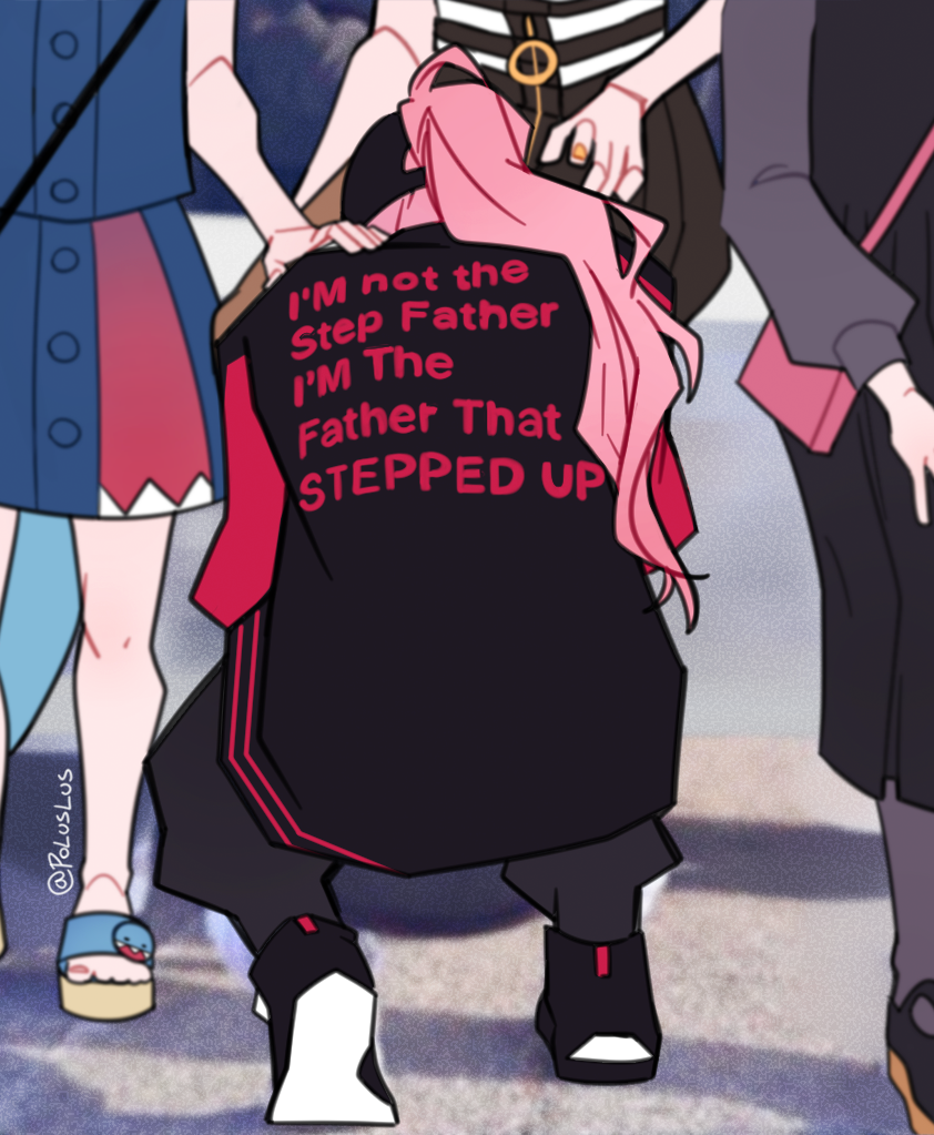 4girls, bag, bare_legs, baseball_cap, black_dress, black_footwear, black_headwear, black_jacket