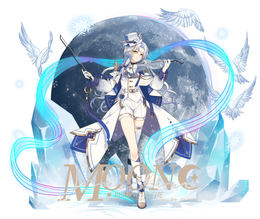 1girl, absurdres, artist_name, baihua_er, bird, cape, crossed_legs, curly_hair