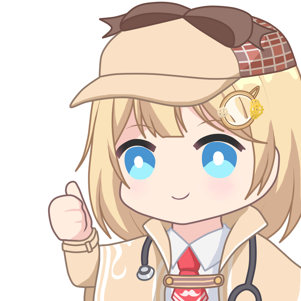 1girl, aprob_(meme), blonde_hair, blue_eyes, bow, bright_pupils, brown_headwear, chibi
