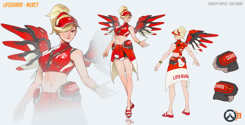 1girl, a-pose, absurdres, artist_name, bare_legs, blonde_hair, character_name, closed_mouth