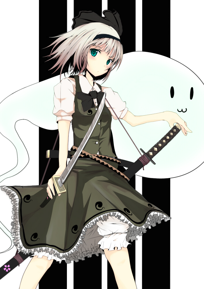 :3, hal_(ojou), konpaku_youmu, konpaku_youmu_(ghost), myon, sword, touhou, weapon