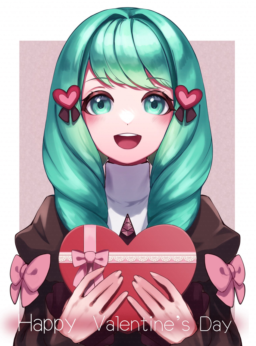 1girl, box, box_of_chocolates, drill_hair, fire_emblem, fire_emblem:_three_houses, flayn_(fire_emblem), green_eyes