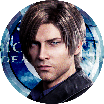 1boy, :|, avatar_icon, beard, black_jacket, blue_eyes, blue_shirt, brown_hair