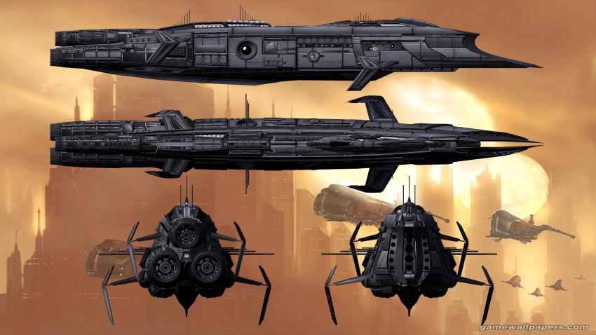 3d, battleship_(eve_online), building, clouds, cloudy_sky, commentary, concept_art, eve_online