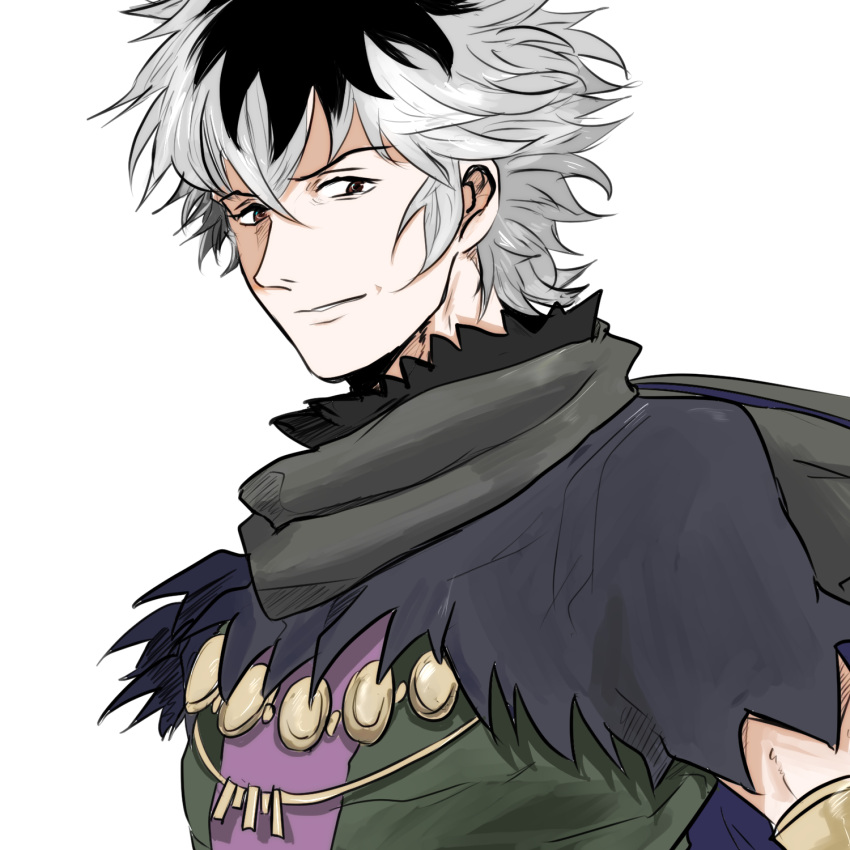 1boy, black_hair, chain, fire_emblem, fire_emblem_fates, highres, light_smile, looking_at_viewer