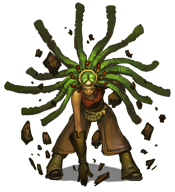 avatar_dreams, brown_footwear, earth_(element), earthspirit, elemental_(creature), gloves, green_hair, lowres