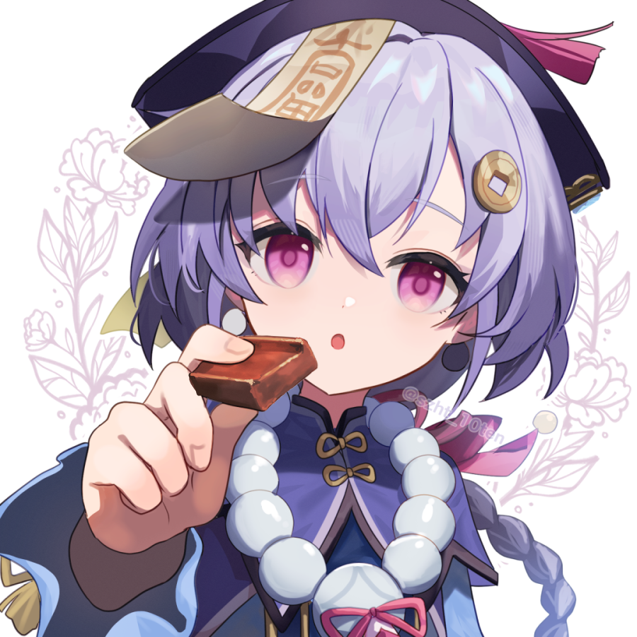1girl, :o, bead_necklace, beads, braid, braided_ponytail, chinese_clothes, coin_hair_ornament