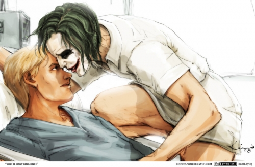 dc_comics, harvey_dent, tagme, the_dark_knight, the_joker, yaoi