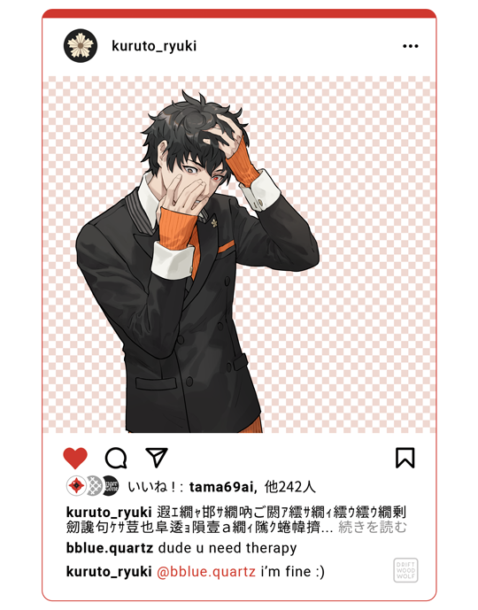 1boy, black_eyes, black_hair, buttons, collared_shirt, driftwoodwolf, fingerless_gloves, gloves
