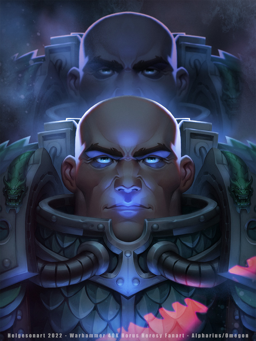 2022, alpharius, armor, artist_name, breastplate, character_name, commentary, copyright_name