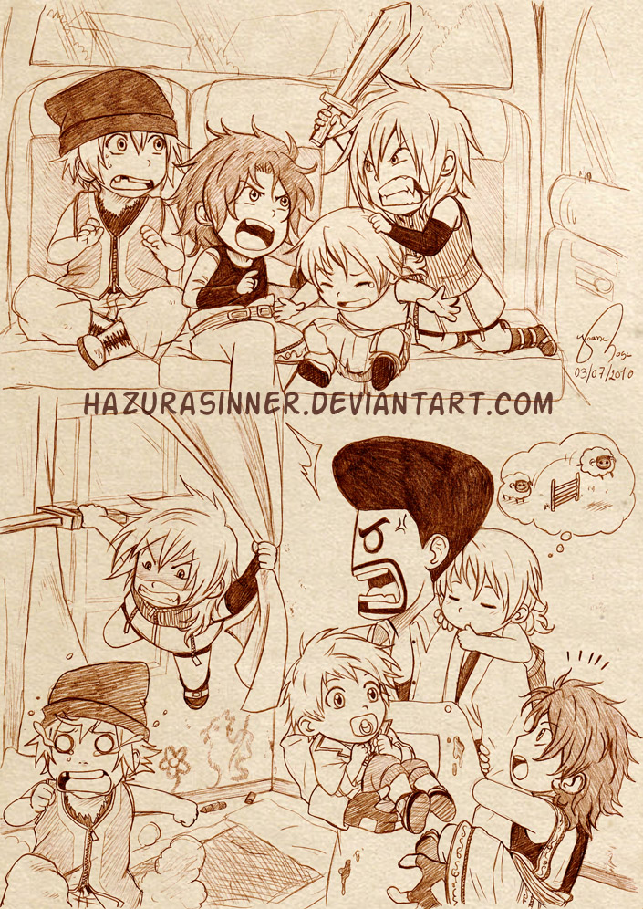 afro, angry, baby, bandana, boots, child, everyone, final_fantasy