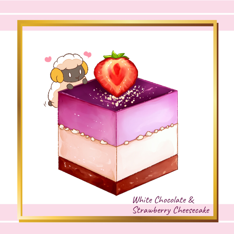 0_0, animal, border, cheesecake, chibi, chibi_inset, commentary_request, cross-section
