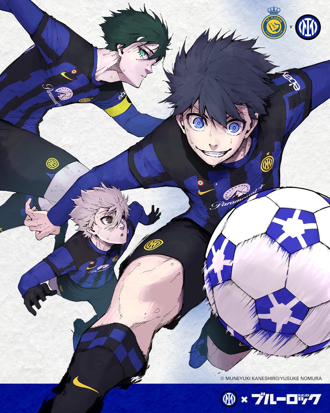 ball, blue_lock, fc_internazionale_milano, highres, soccer_ball, soccer_uniform, sportswear