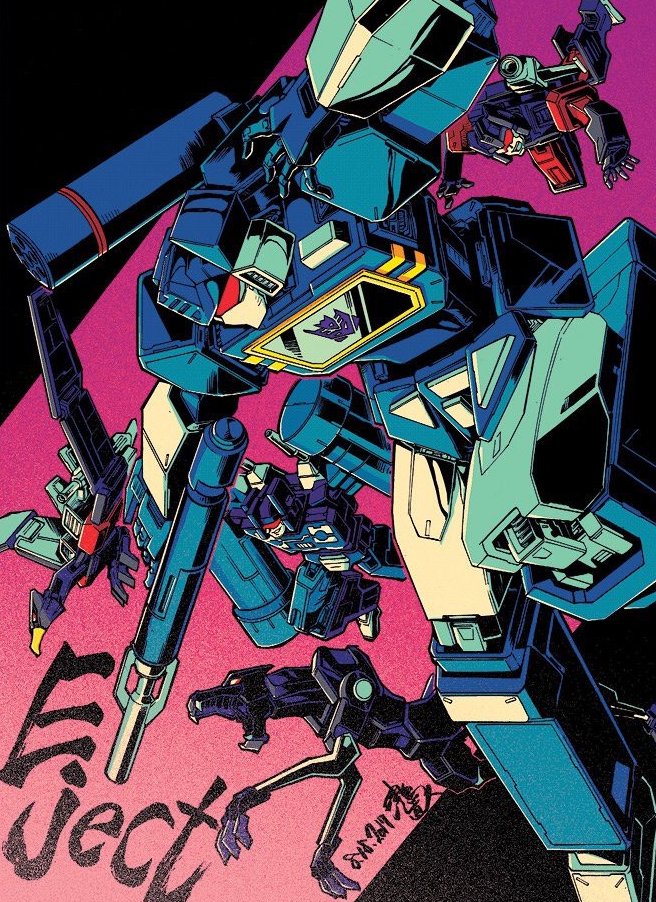 artist_name, assault_visor, dated, decepticon, frenzy_(transformers), gun, holding, holding_gun