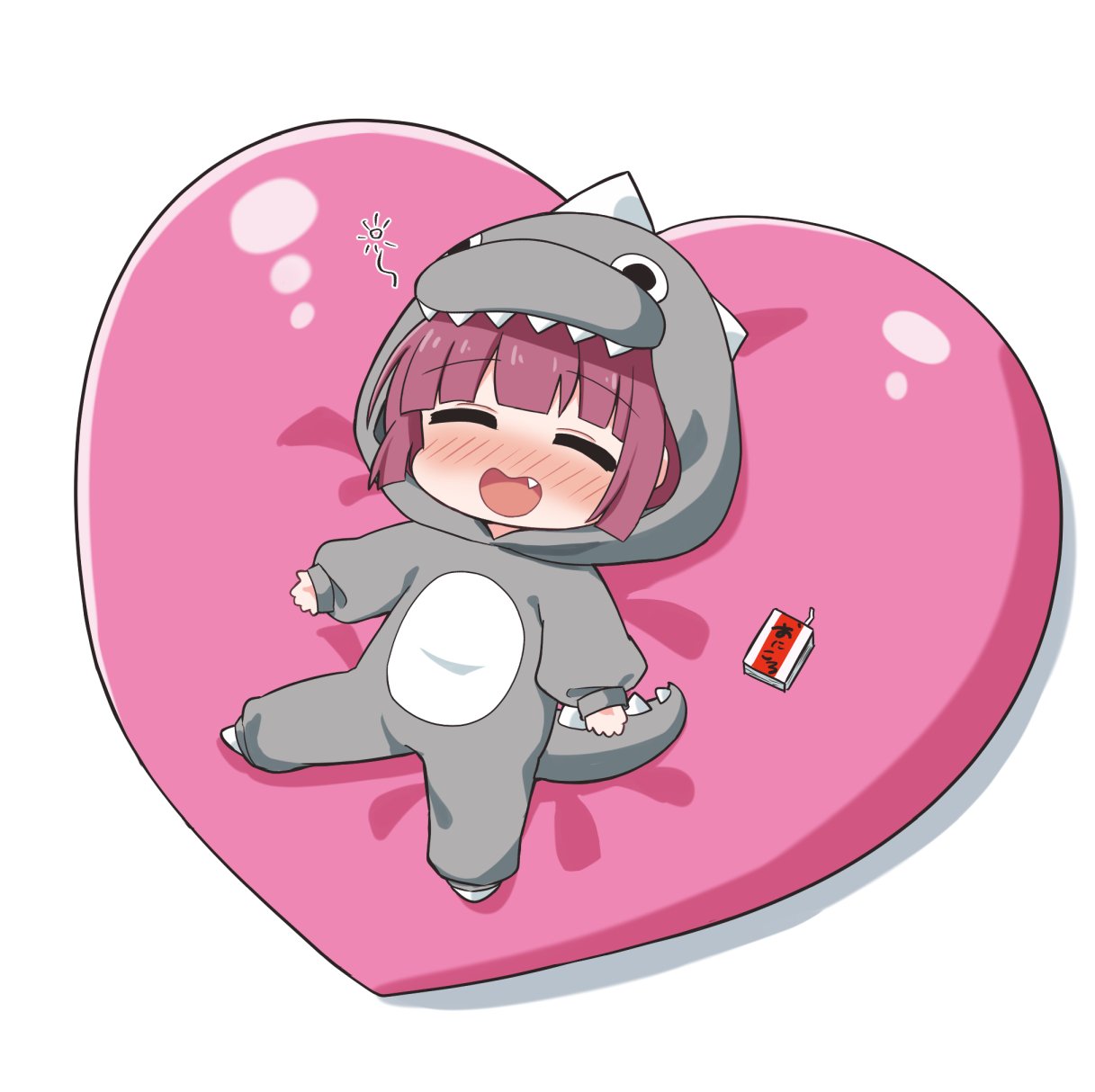 1girl, :d, alcohol, alcohol_carton, blunt_bangs, blush, bocchi_the_rock!, carton