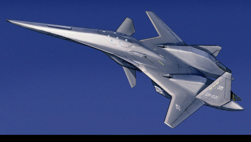 ace_combat, adf-01_falken, aircraft, airplane, asterozoa, blue_sky, clear_sky, commentary