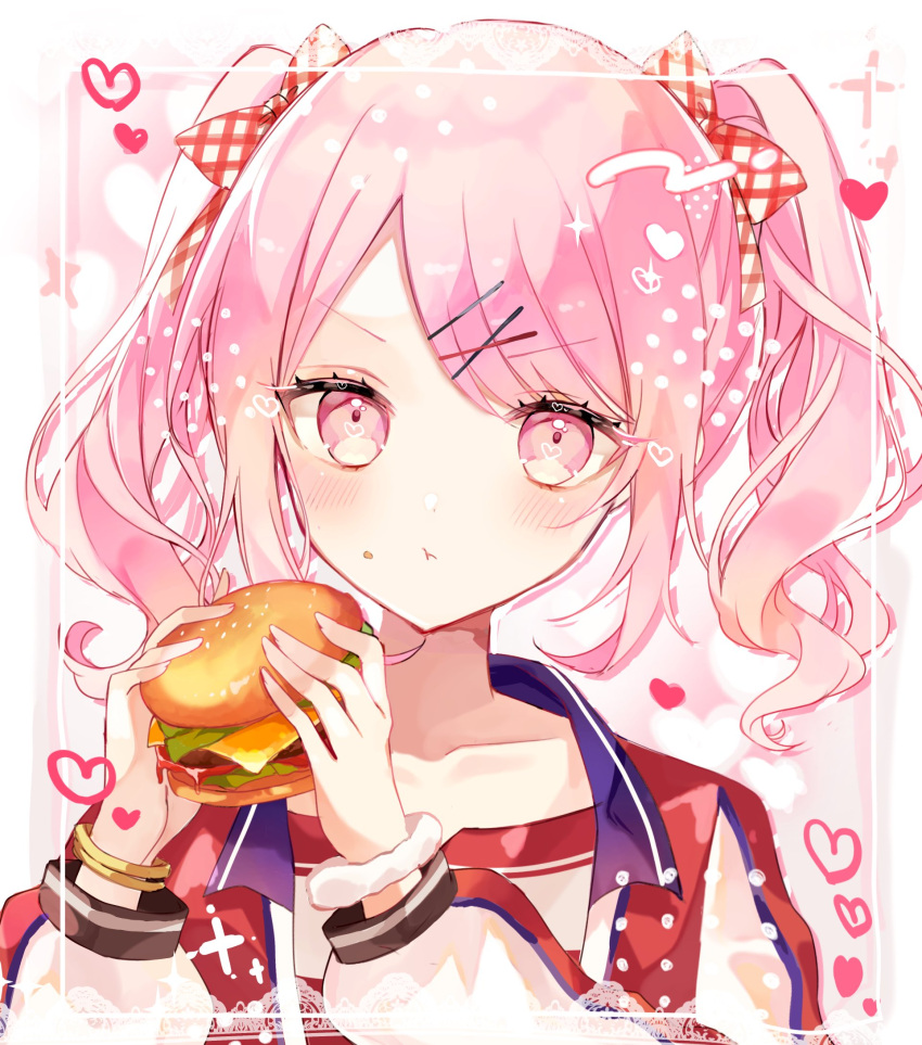 1other, :t, akiyama_mizuki, alternate_hairstyle, androgynous, black_jacket, blue_jacket, blush