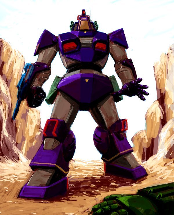 dougram, fang_of_the_sun_dougram, gun, mecha, oekaki, oldschool, taiyou_no_kiba_dougram, weapon