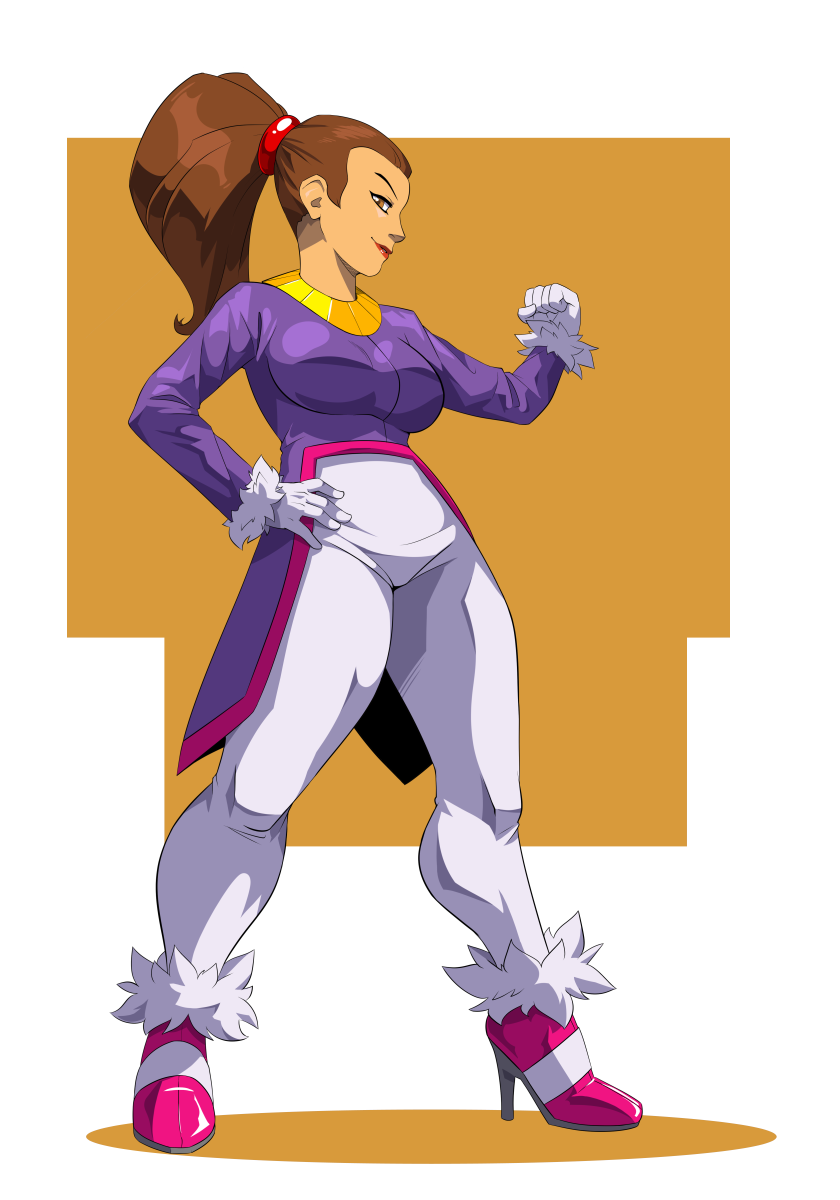 1girl, blaze_fielding, blaze_the_cat, blaze_the_cat_(cosplay), brown_eyes, brown_hair, clenched_hand, cosplay