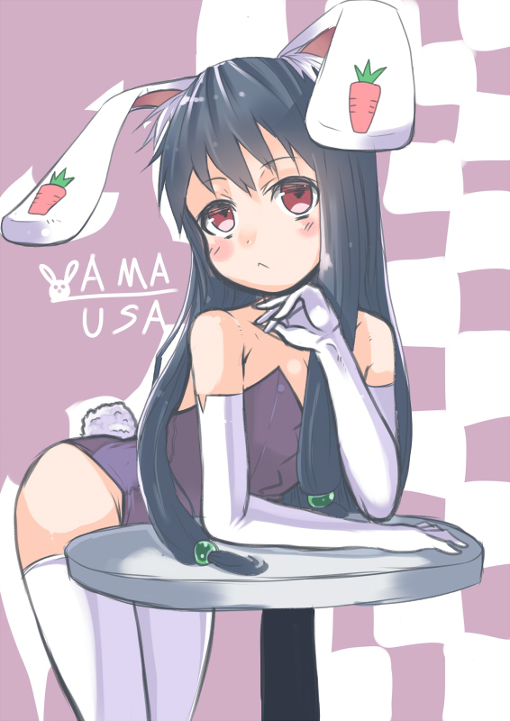 beatrice_(wild_arms_3), bunny_ears, bunnysuit, elbow_gloves, gloves, johnny_funamushi, rabbit_ears, thigh-highs, thighhighs