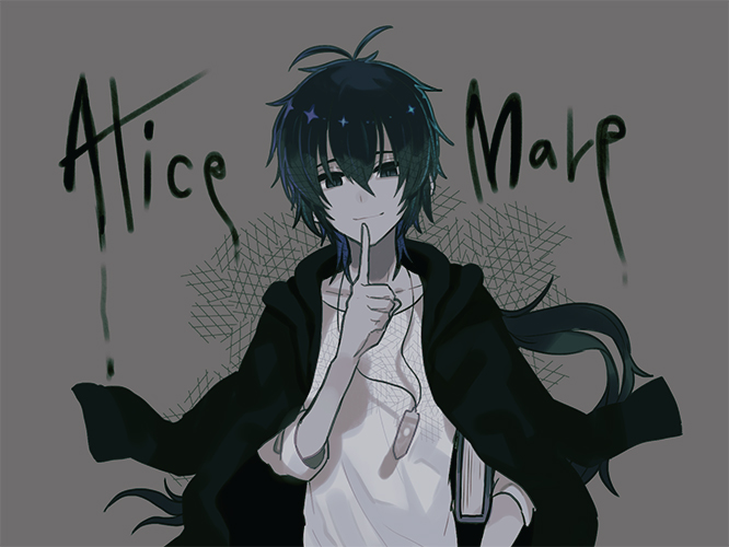 1boy, alicemare, black_cape, black_eyes, black_hair, book, cape, closed_mouth