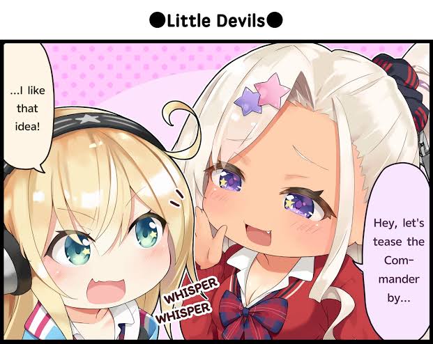albacore_(azur_lane), archerfish_(azur_lane), azur_lane, long_hair, multiple_girls, whispering