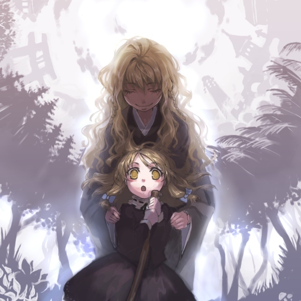 braid, kirisame_marisa, long_hair, touhou, vica, yellow_eyes, young
