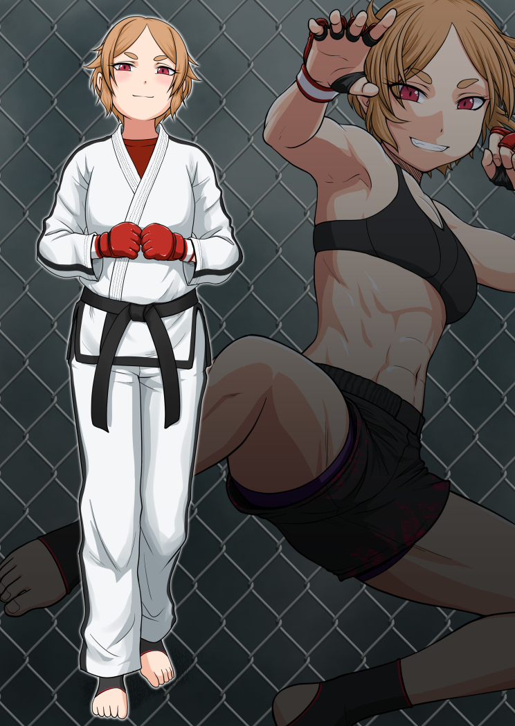 belt, black_belt, boxing_gloves, dougi, feet, karate, martial_arts, sage_tory