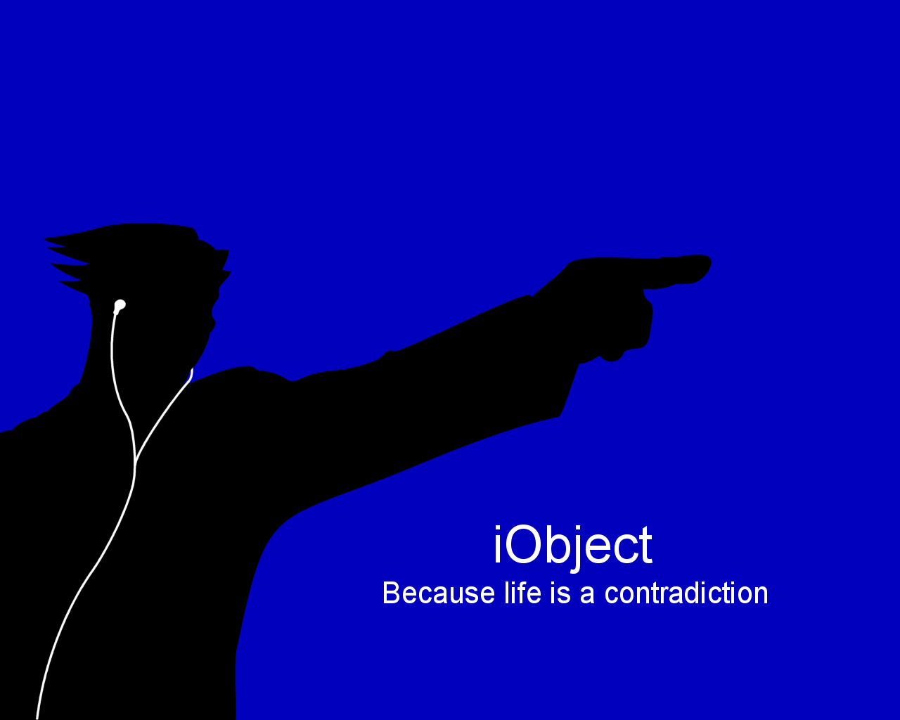 blue, gyakuten_saiban, ipod, parody, phoenix_wright, pointing, silhouette